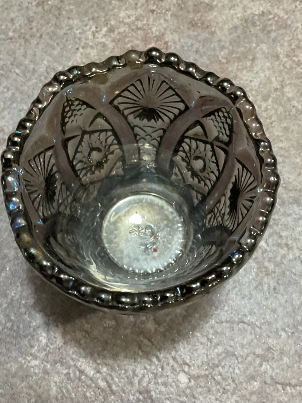 Imperial Glass iridescent glass